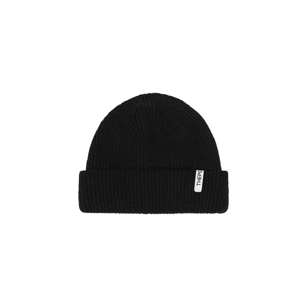 THEPORTA LOGO BEANIE, BLACK