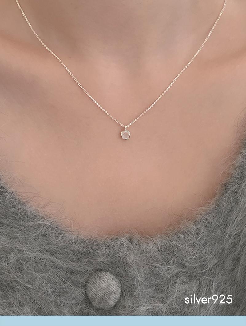 tender necklace (silver925)