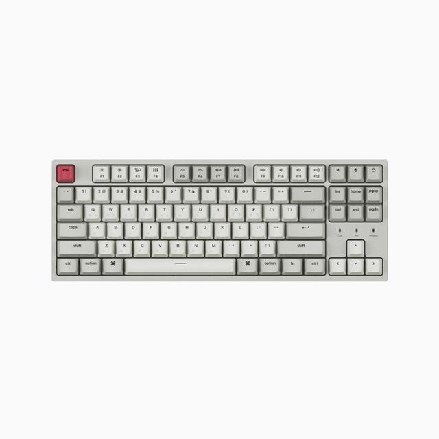 키크론 C1 Retro 레트로 적축 유선 기계식 키보드 애플 맥 무소음