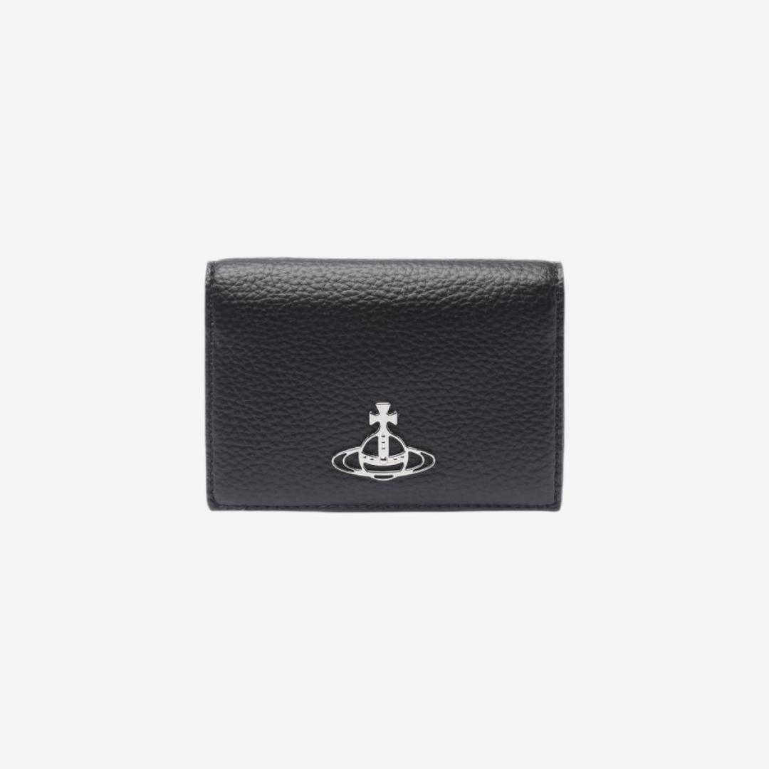 Vivienne Westwood Re-Vegan Grain Card Holder Black