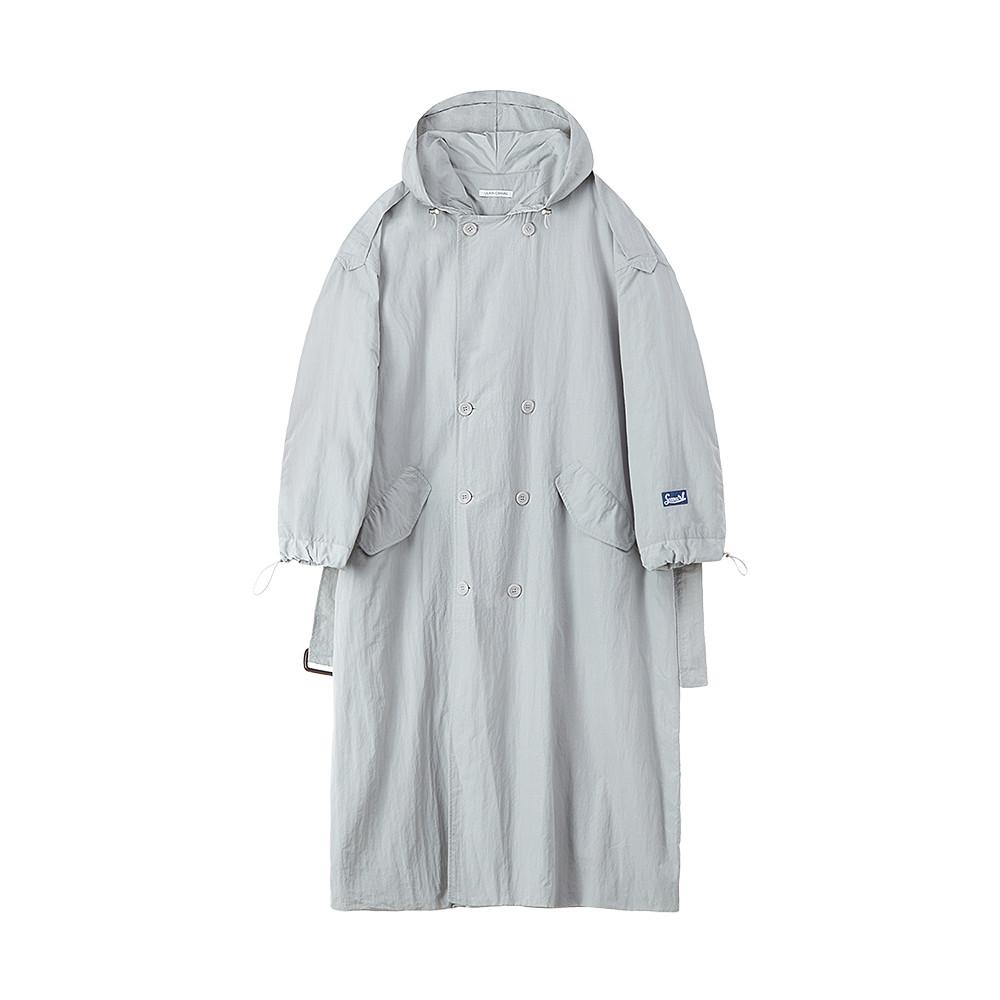 스머프 나일론 트렌치코트 방수 레인코트 우비