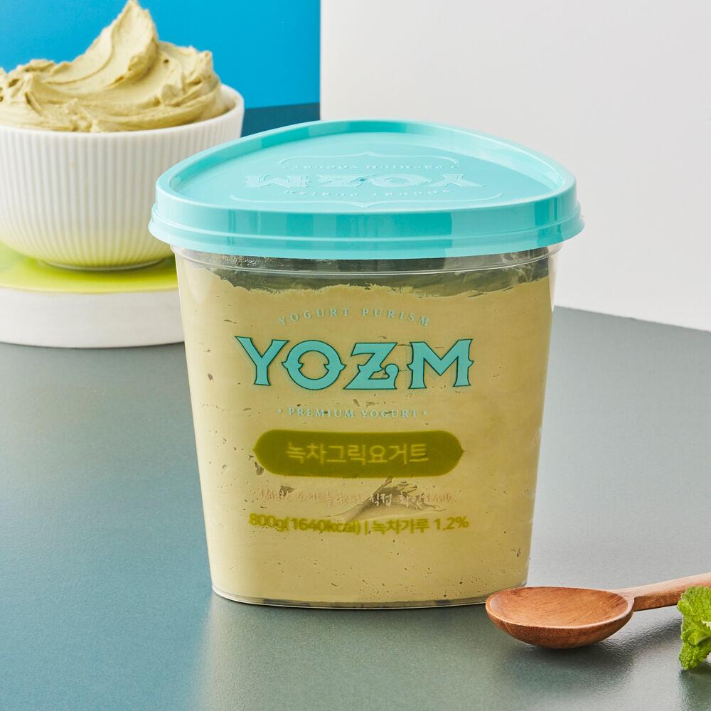 녹차 그릭요거트 800g