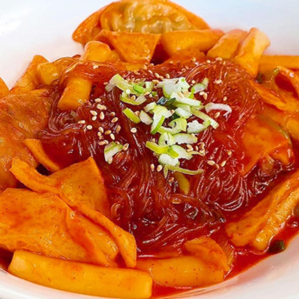 아지매 떡볶이 (기본맛/매운맛) 2인분 1팩 당면 떡볶이 밀키트