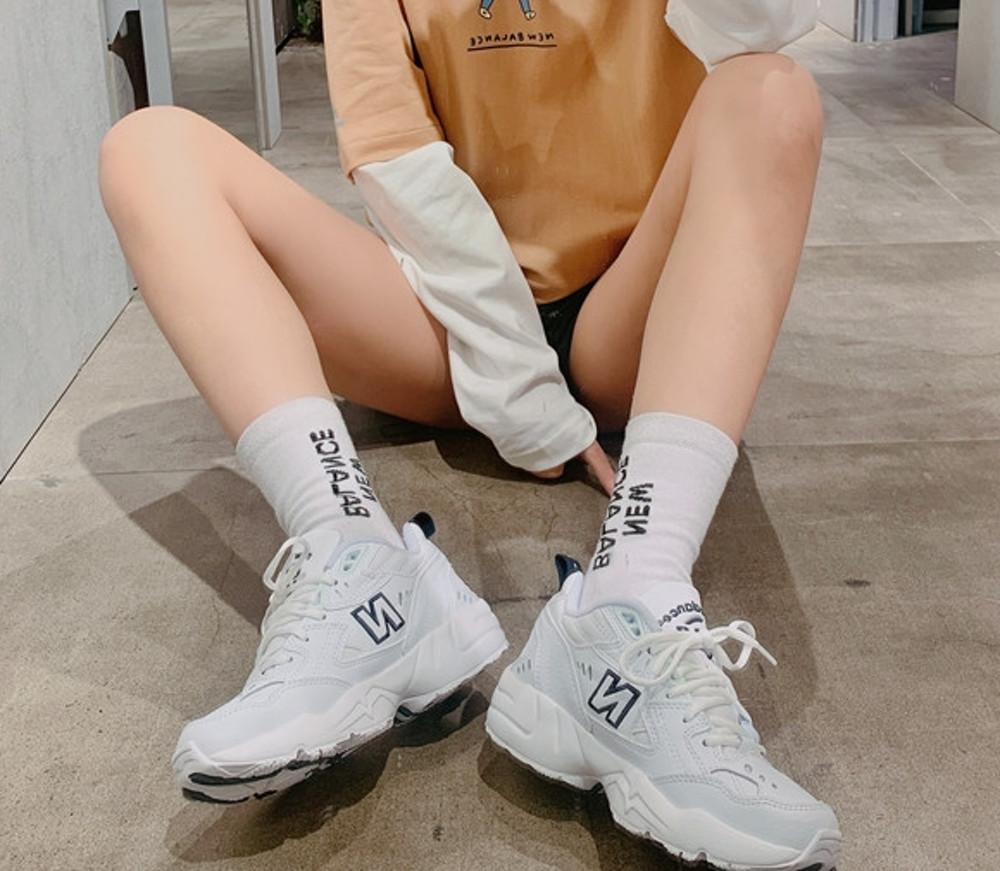 뉴발란스 608 화이트 어글리슈즈