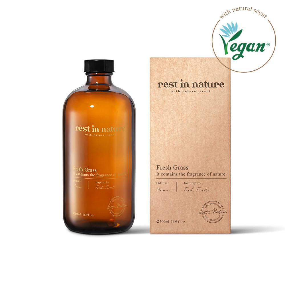 [레스트인네이처] 프레쉬 그라스 디퓨저 리필액 500ml