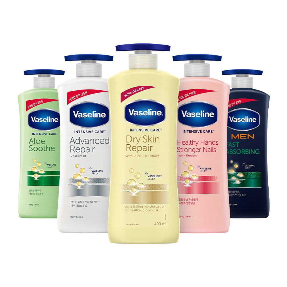 바세린 인텐시브 케어 바디로션 400ml 2개