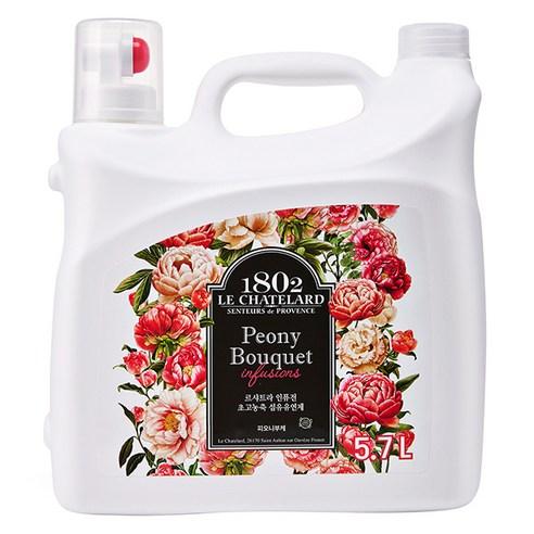 르샤트라1802 인퓨전 초고농축 섬유유연제 피오니부케향 본품 - 액체섬유유연제 | 쿠팡
