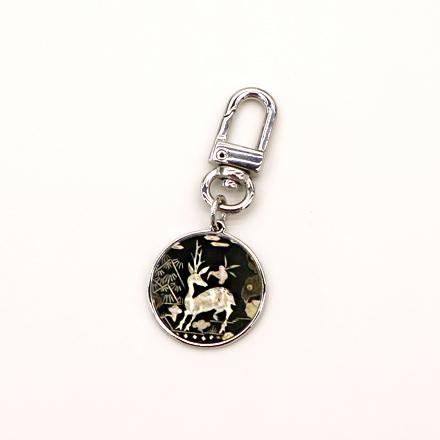 나전칠기 사슴 키링