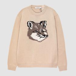 메종키츠네 22FW 빅 폭스헤드 니트 HM00509KT1016 P220