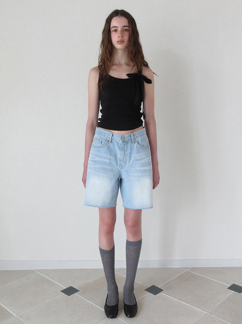 Pali Bermuda Denim Shorts Light Blue (2nd)