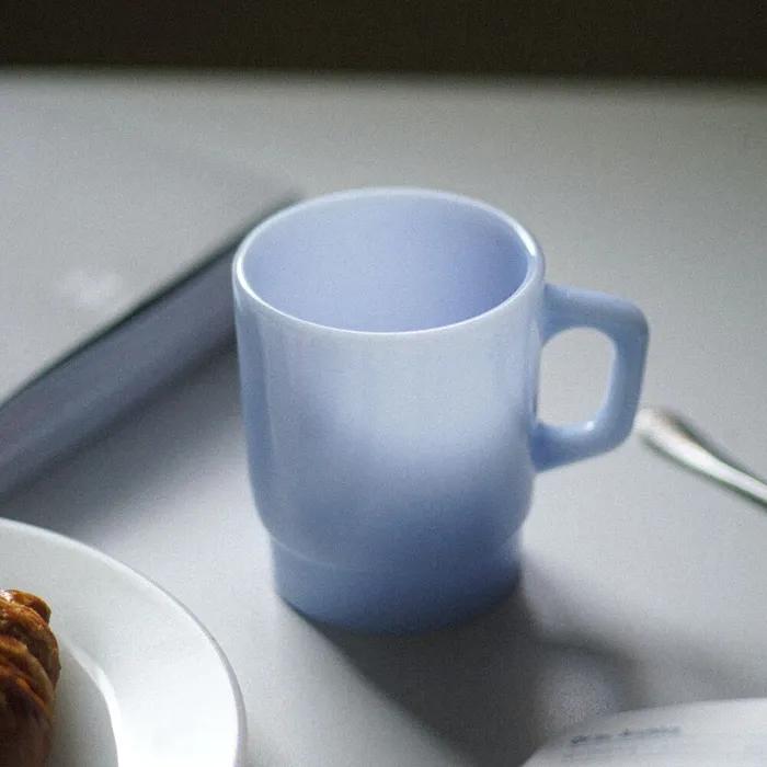 [집들이 선물] 베이직 밀크글라스 머그컵 소다