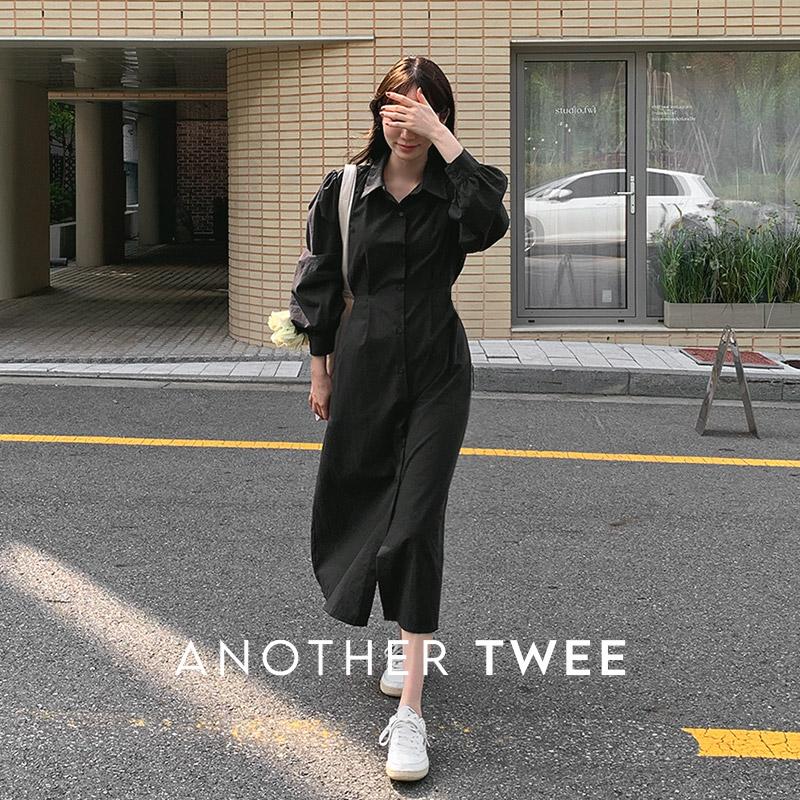 어나더트위 [단독][누적3만장🔥] 하객룩원피스✨#제작 [top0004] 피오라 핀턱 셔츠 원피스(긴팔원피스,가을원피스,가을하객룩,카라원피스,셔츠원피스,셔츠롱원피스)