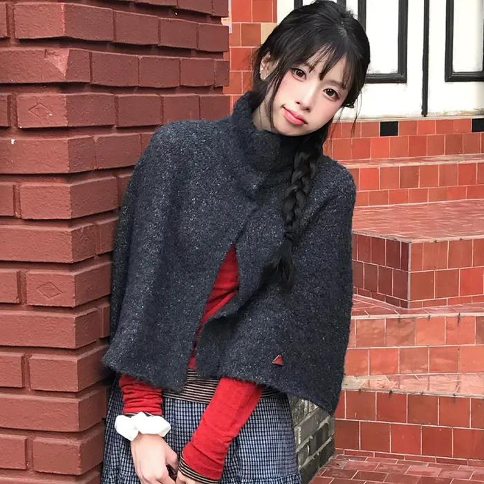 Woolberry Cape Knit_2color(OC25-KN27)