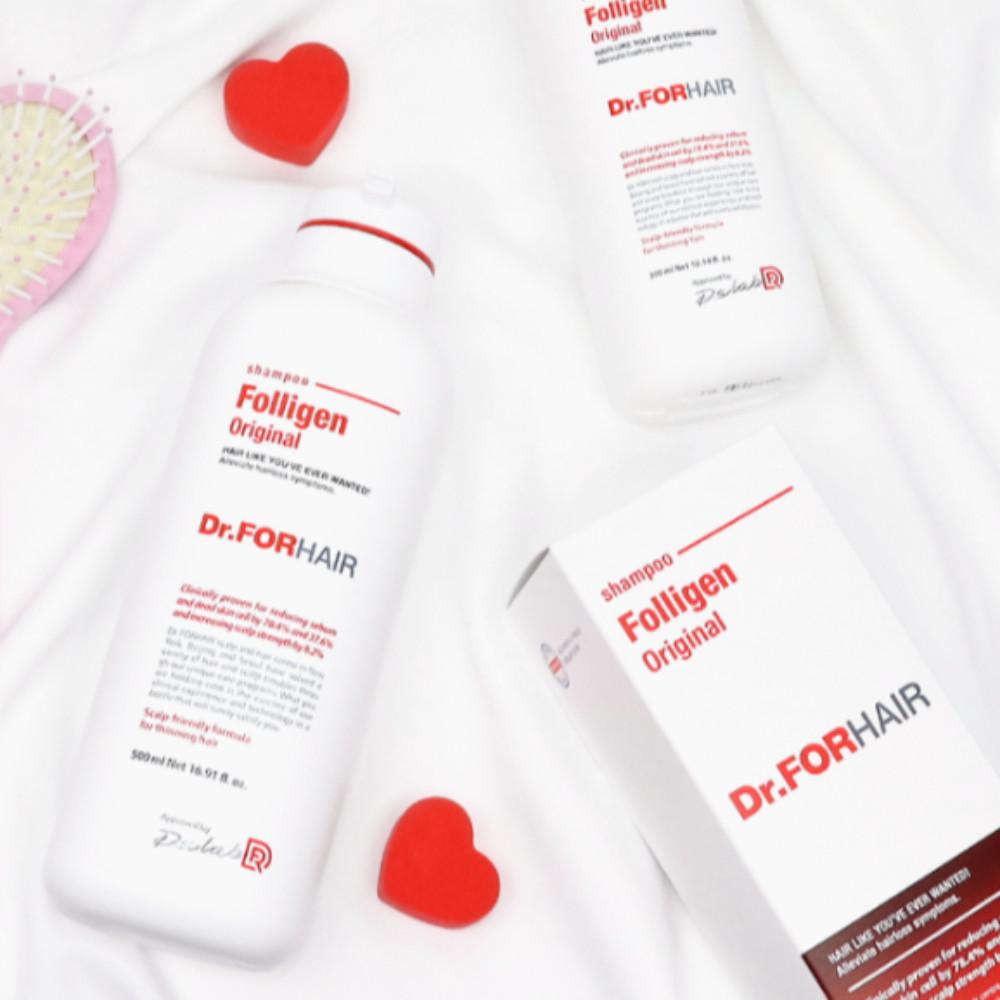 닥터포헤어 폴리젠 탈모샴푸 오리지널 복합적 두피케어 1+1 500ml 현빈샴푸