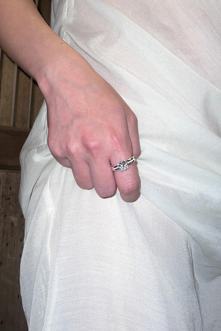 Wireframed Accent Ring