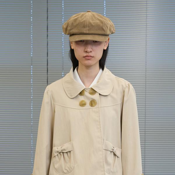 Ribbon Roll-Up Jacket (Beige)