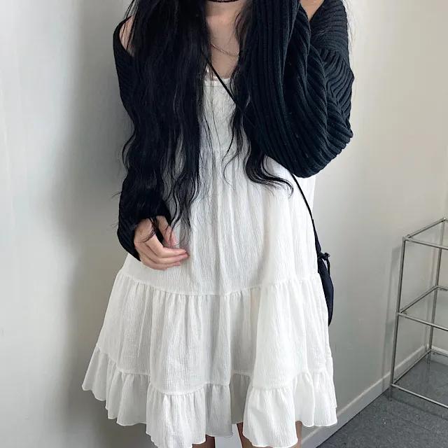 베로 골지 볼레로 가디건 (2color)