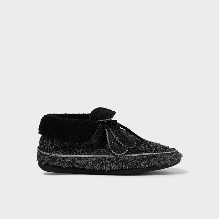 SHEARLING MOCCASIN_BLACK_LW256SO03BK
