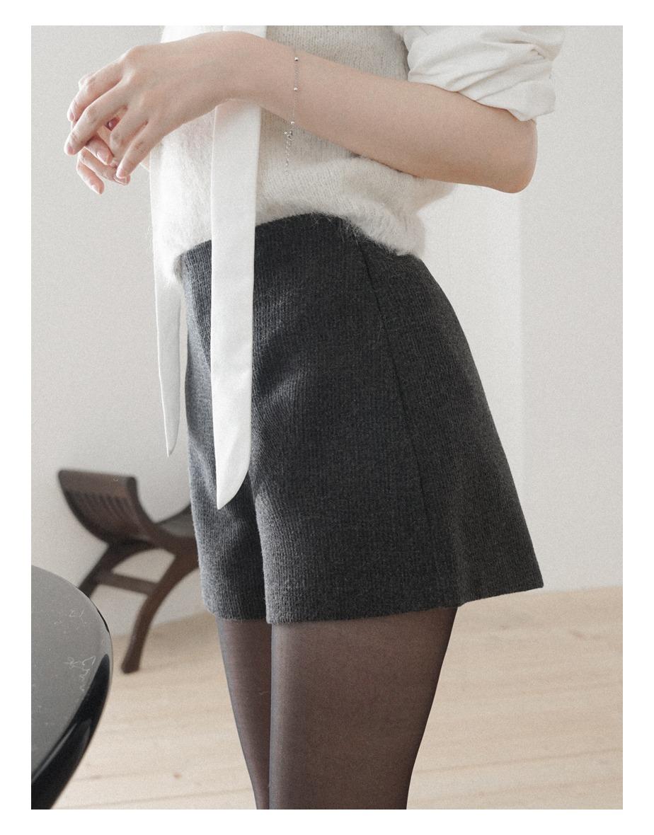 와플 울 하프 팬츠 (2colors)