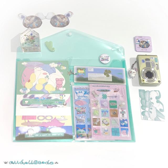 [alldollscode] ★folder set (12pcs)