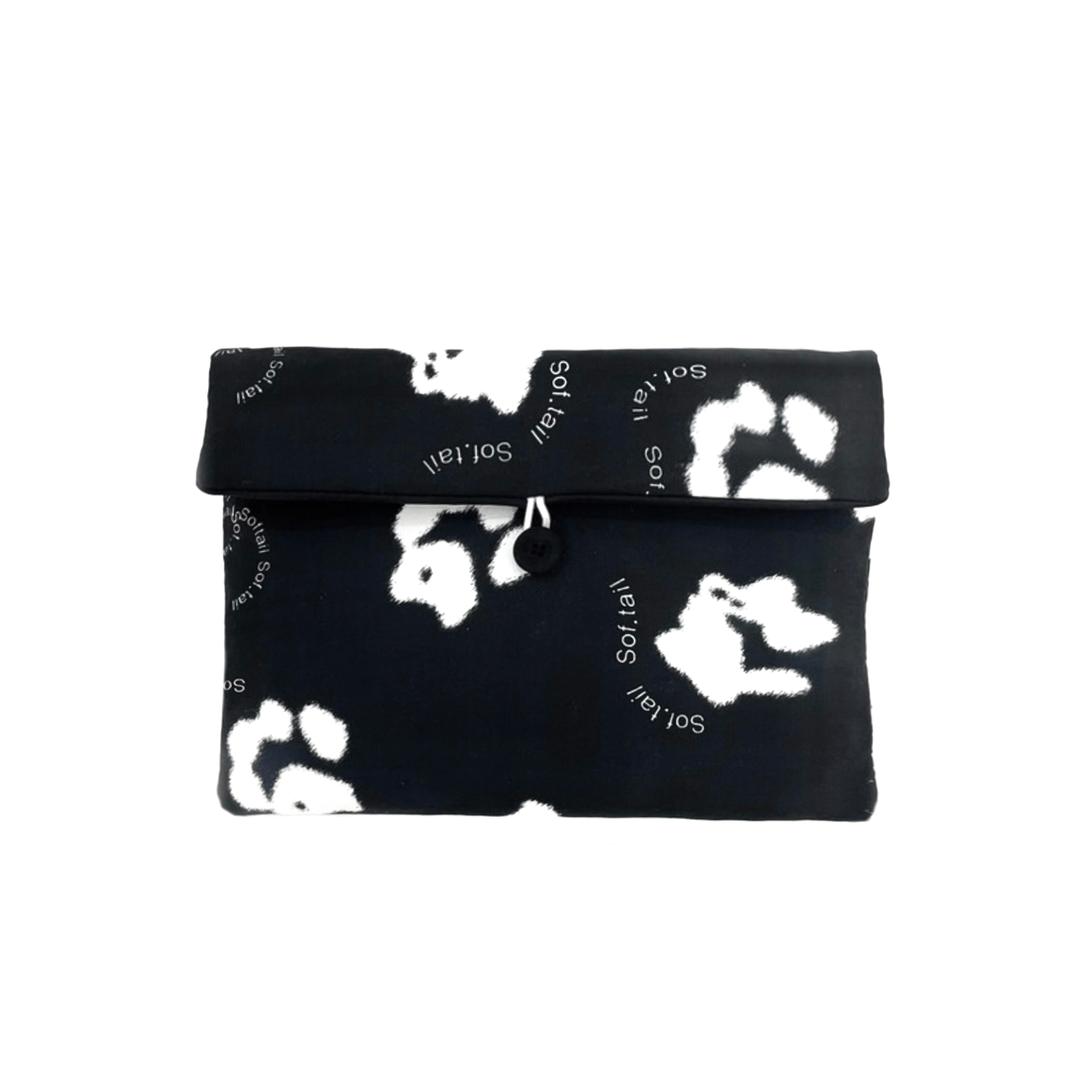 Cat's foot Laptop Pouch_black