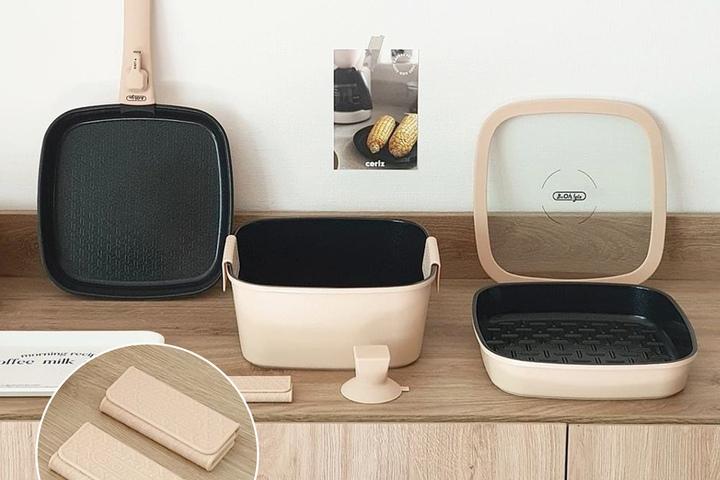 요리 매연 없는 냄비/팬  단품 7종 9종 풀세트 (특허 코팅/캠핑추)