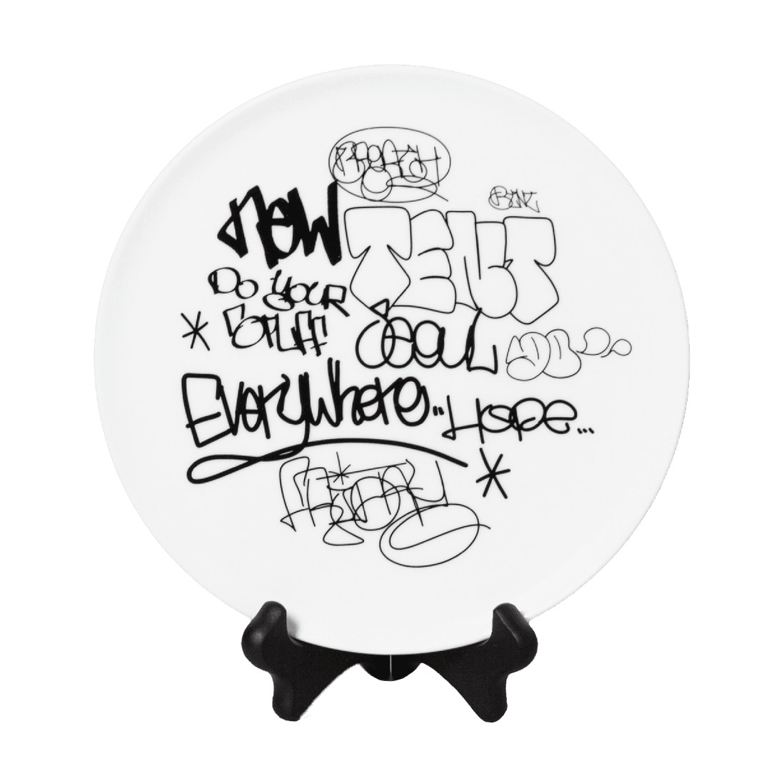 Plate Objet│Do Your Stuff│White