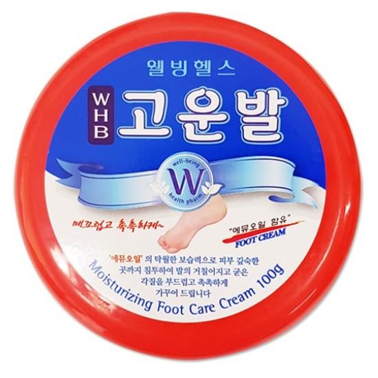 바이오메디코스 웰빙헬스 WHB 고운발 풋크림 100g (1개)