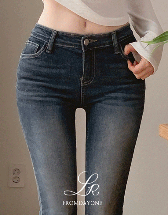 프롬데이원 티 안나는 골반패드🤍Made)메이원 골반메이드 부츠컷 데님팬츠(세미로우라이즈/힙딥커버/몸매보정/포켓/스판/데일리룩/데이트룩/출근룩)