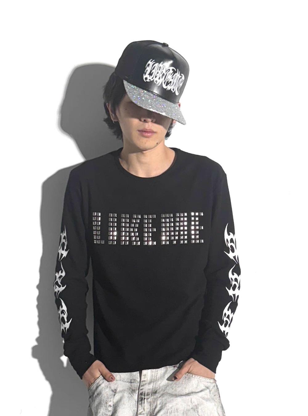 Studded Tribal Sleeve Knit