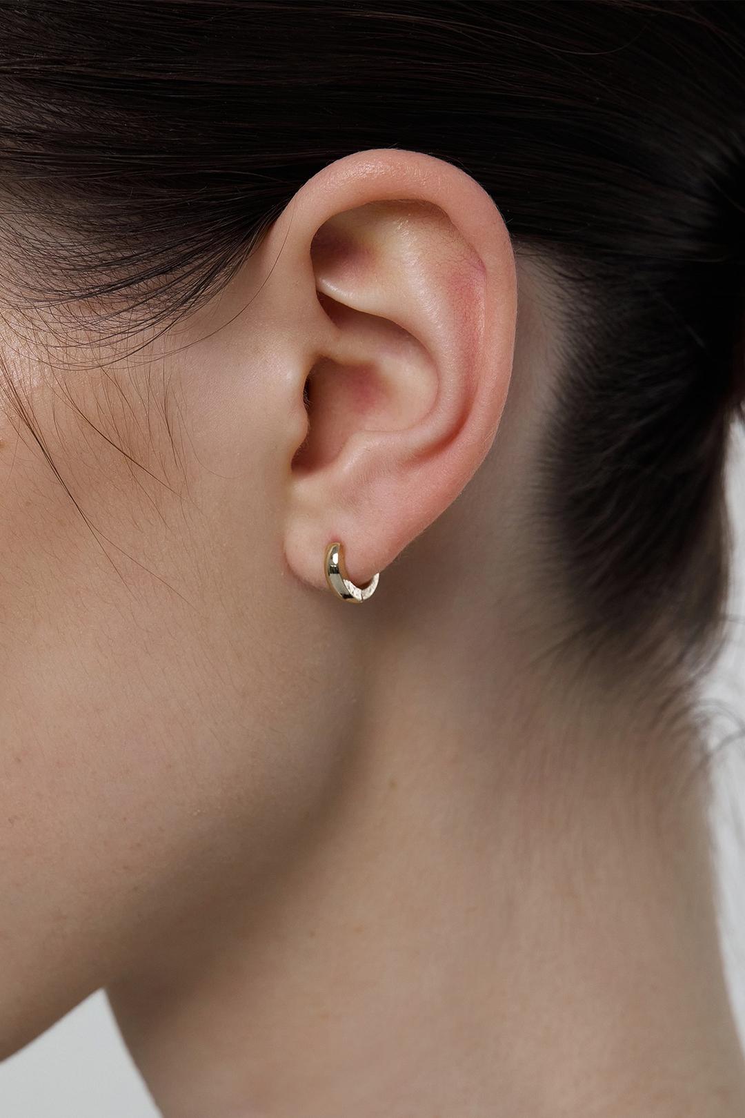 ME Gold Hoop Earrings (small)
