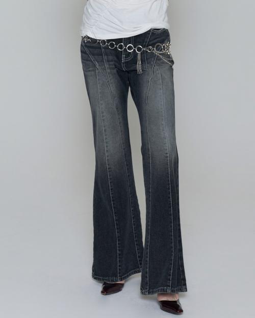 Clara Bootcut Jeans - Black