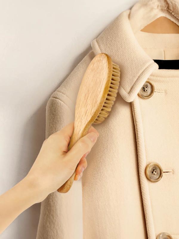 고무나무 손잡이 옷솔