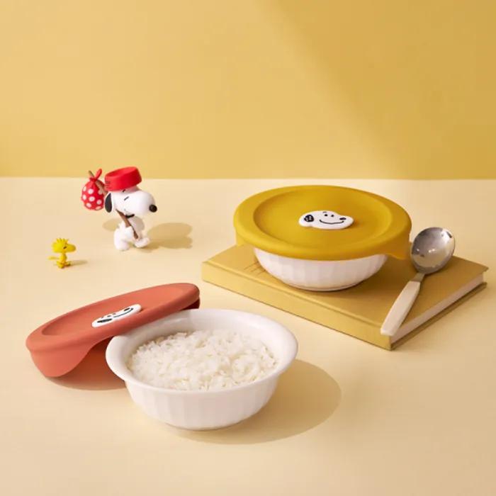 락앤락 X 스누피 바로한끼 도자기 밥용기 2P 세트