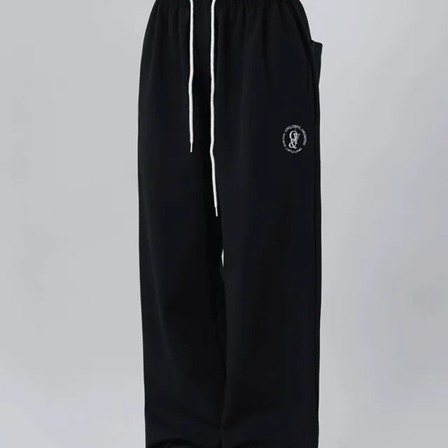 미니 빈티지 서클 로고 헤비M 와이드팬츠