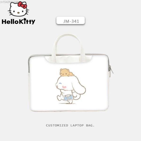 산리오 귀여운 시나모롤 노트북 가방 케이스, 맥북 컴퓨터 어깨 핸드백, 12 13.3, 인치