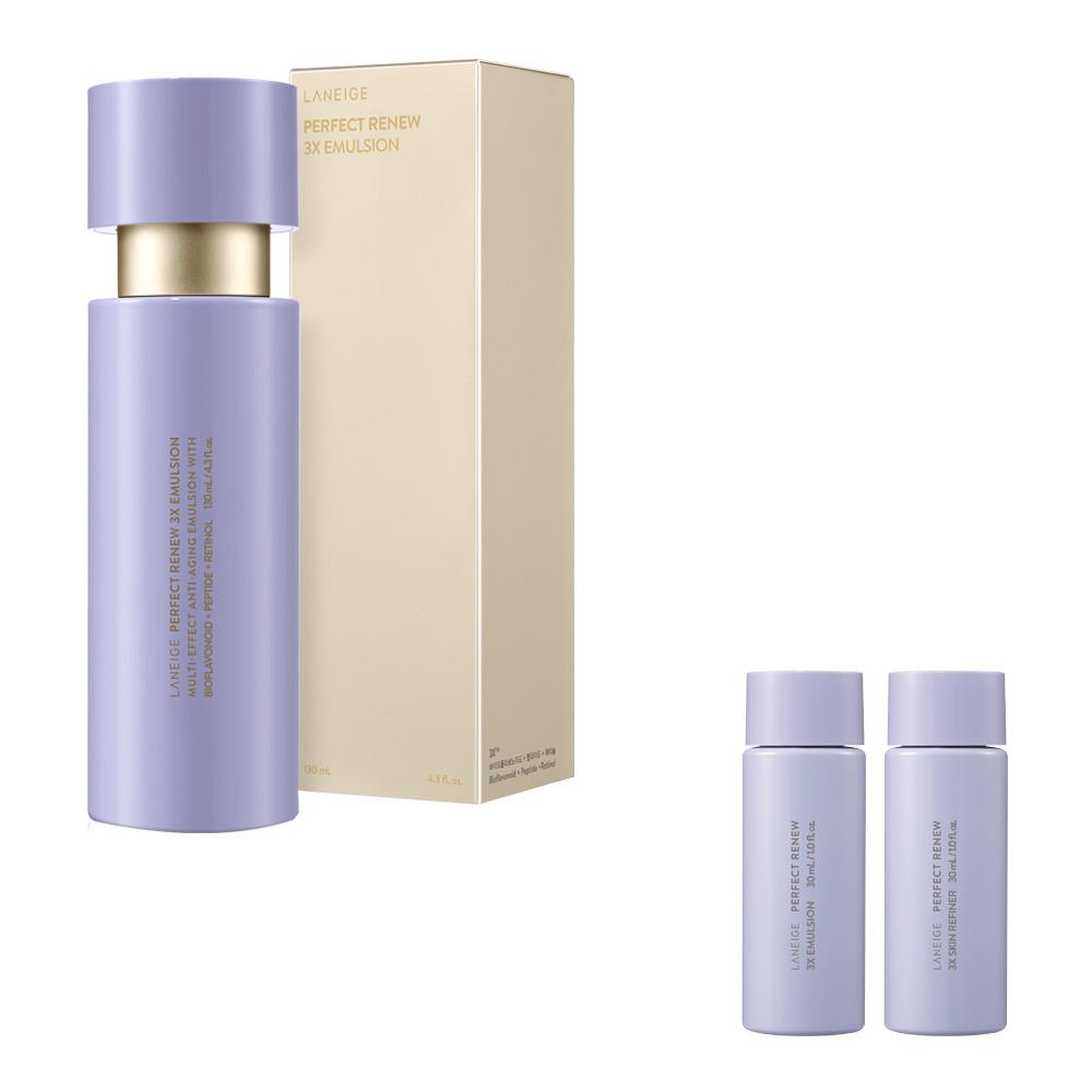 라네즈 퍼펙트리뉴 3X 에멀젼 130ml 탄력에멀젼 안티에이징 장벽강화