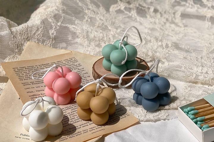 미니 큐브 캔들  (+선물상자)