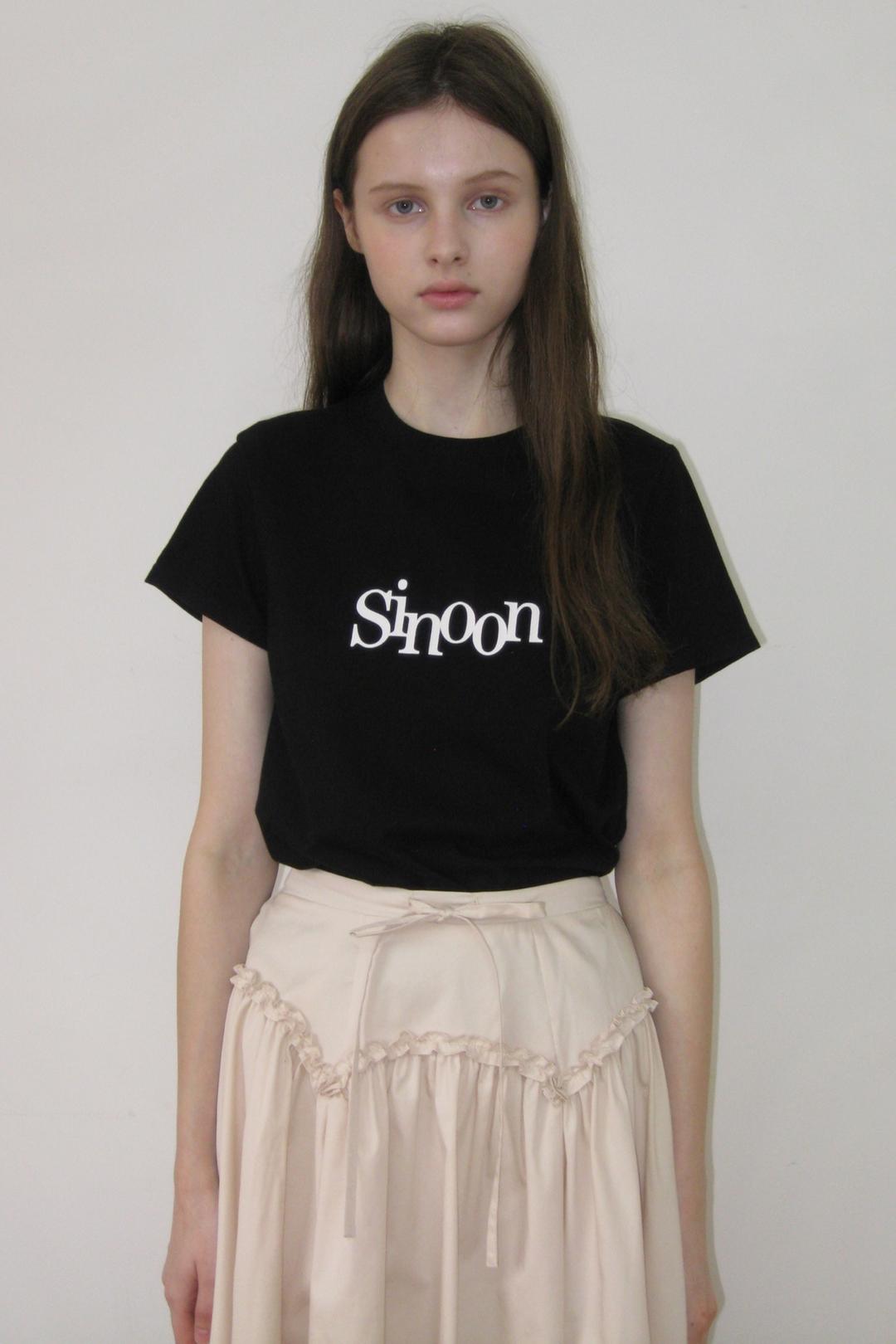 Sinoon Signature Logo T-Shirts (Black)