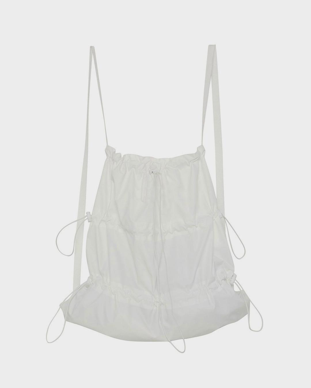 (주문제작) String bag - white