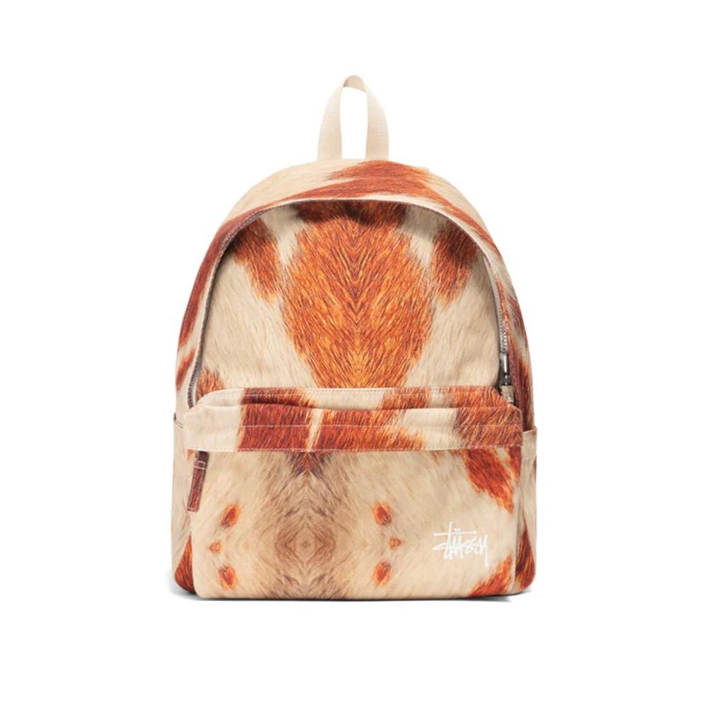 스투시 캔버스 백팩 카우하이드