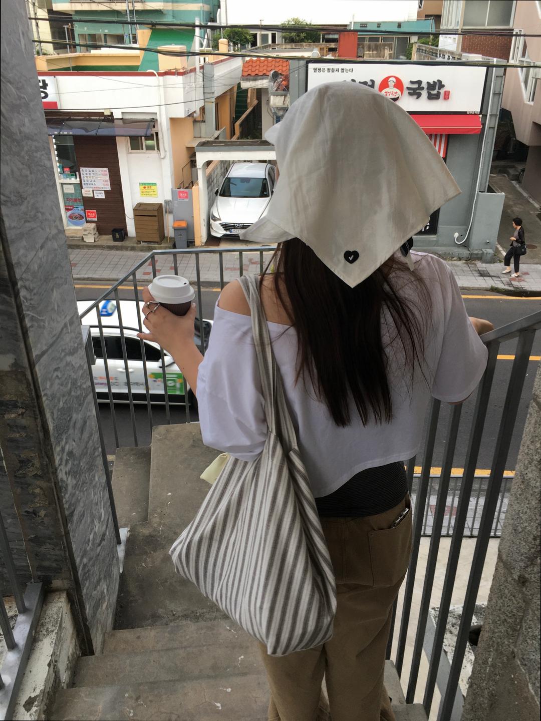 오프 크롭 티셔츠 (SET)