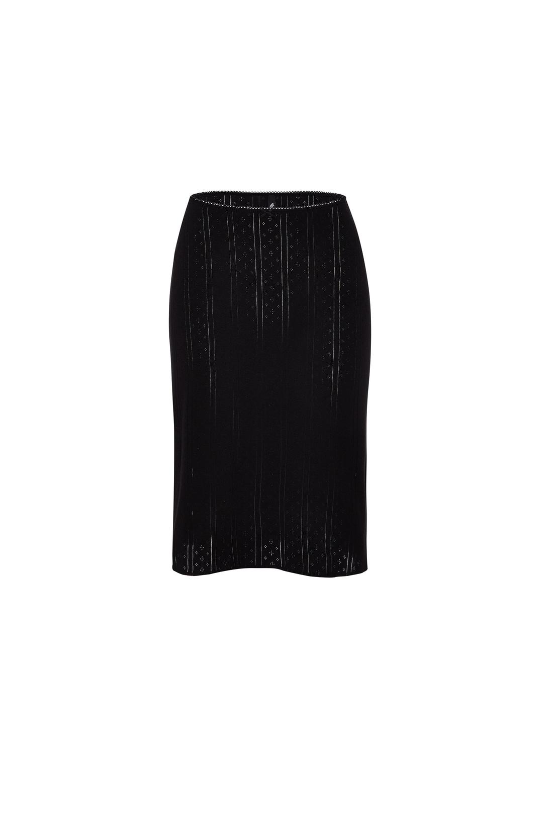 The Slip Skirt Black - XS