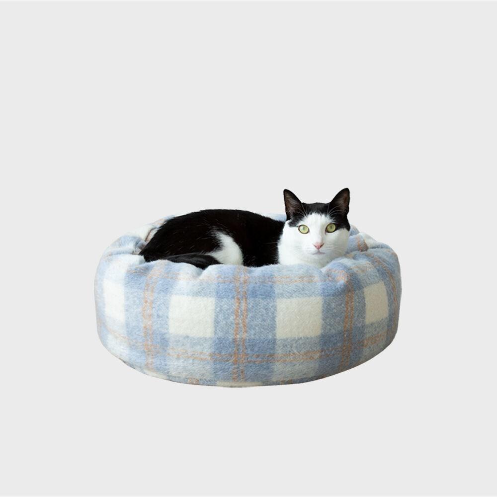 고양이 쿠션 Pancho Pouf - Wool Check