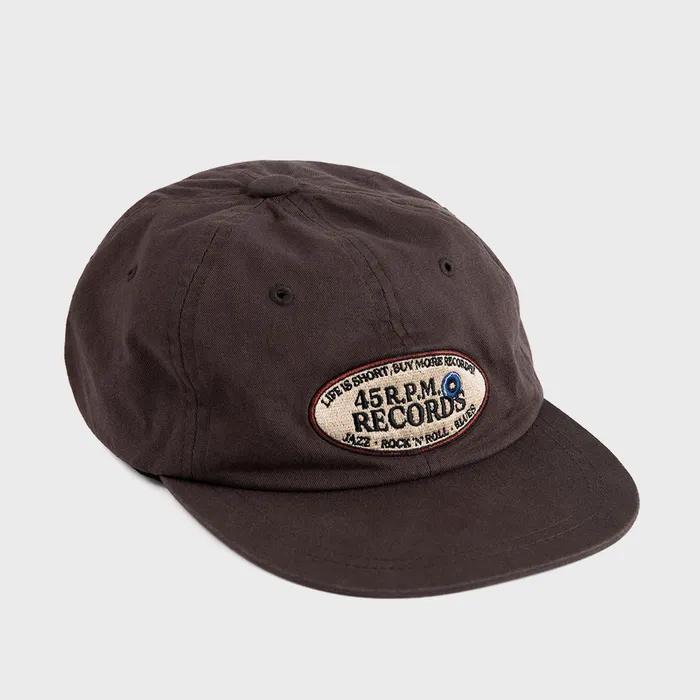 W23 RECORD SHOP CAP (cocoa bean)