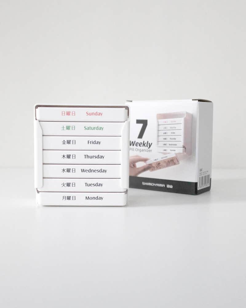 일주일 약통 휴대용 알약케이스 약보관함 7days pill organizer