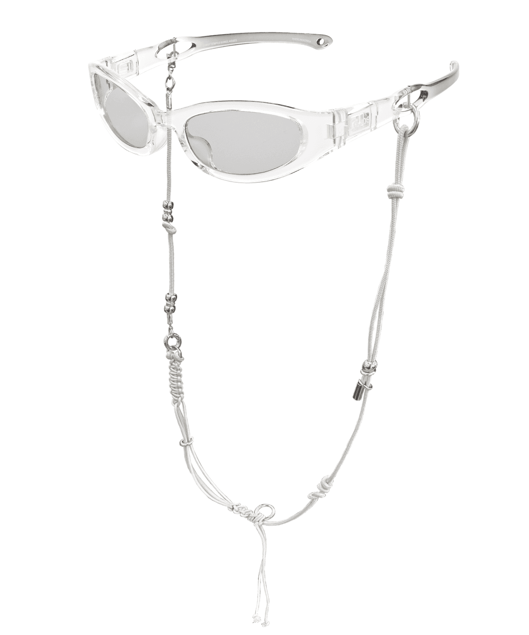 OJOS X PROGRESS 2- way Temple Sunglasses / Clear