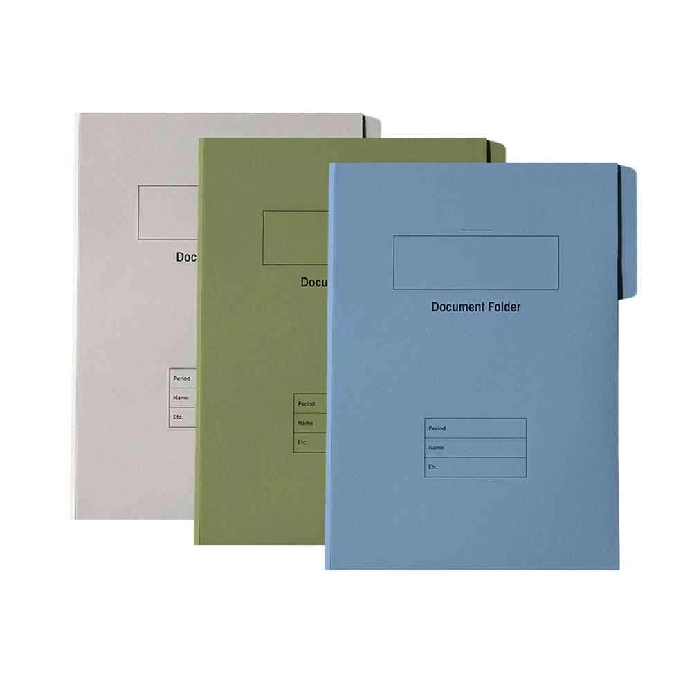 블루테이프 종이화일 A4 Document Folder (3color)