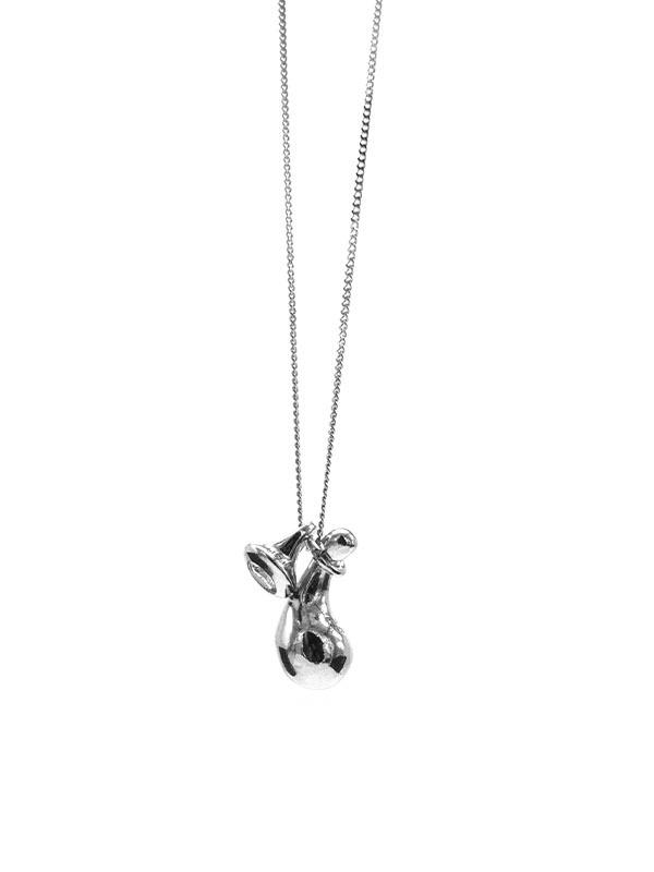 LUMP OF WATER NECKLACE (CZ)