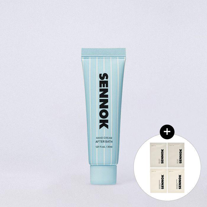 핸드크림 애프터 배스 30ML + [증정] 센녹 바디 & 헤어케어 4종 (7mlX4)